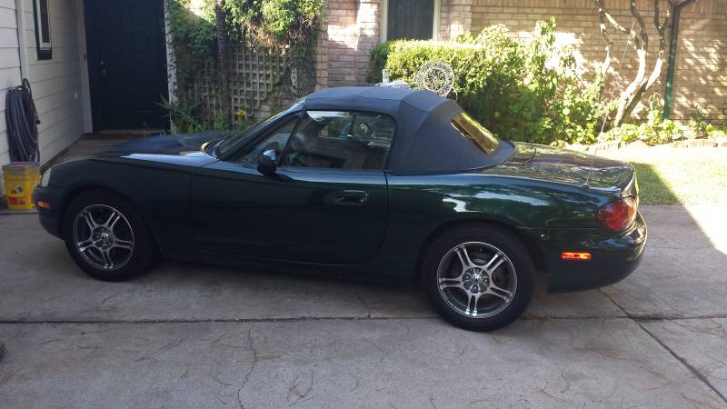 New convertible top & rain rail